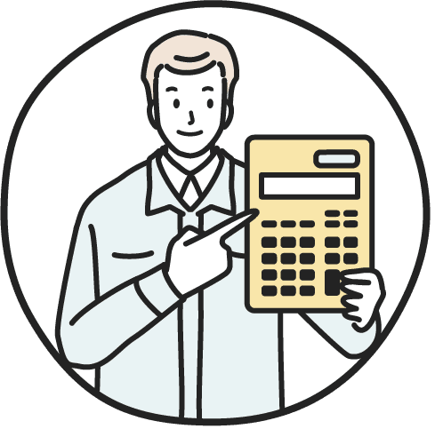 現場の状況から特殊清掃や遺品整理の見積もりをしている様子